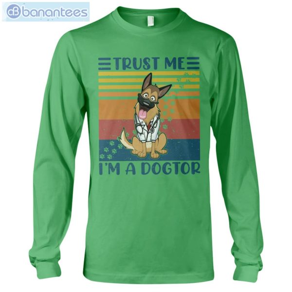 German Shepherd Trust Me I'm A Dogtor T-Shirt Long Sleeve Tee Product Photo 8