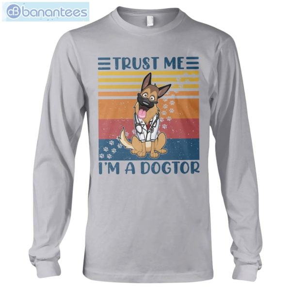 German Shepherd Trust Me I'm A Dogtor T-Shirt Long Sleeve Tee Product Photo 10