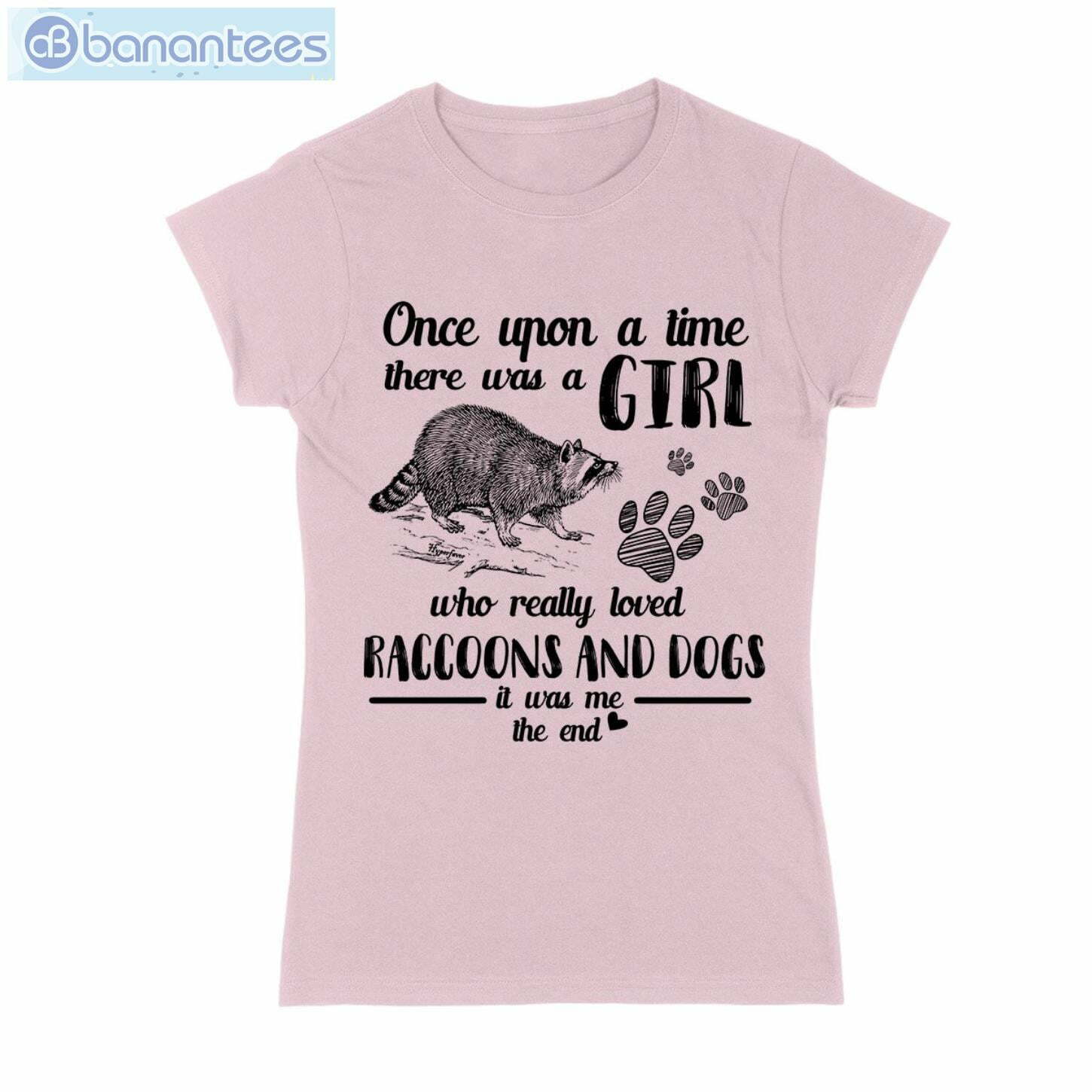 Girl Who Loved Raccoons And Dogs T-Shirt Long Sleeve Tee Girl Who Loved Raccoons And Dogs T-Shirt Long Sleeve Tee Product Photo 3