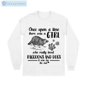 girl who loved raccoons and dogs t shirt long sleeve tee 5 300x300 image Girl Who Loved Raccoons And Dogs T-Shirt Long Sleeve Tee Product Photo 6