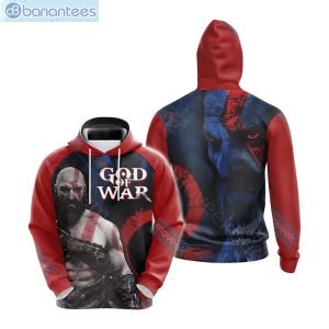 God Of War Kratos Full Over Print 3D Hoodie Shirt For Fans Product Photo 1