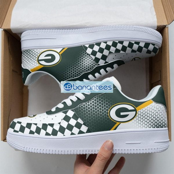 Green Bay Packers Football Lover Air Force Shoes Product Photo 1