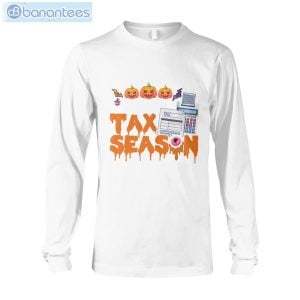 Halloween Accountant Tax Season Long Sleeve T-Shirt Product Photo 2