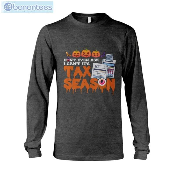 Halloween Accountant Tax Season Long Sleeve T-Shirt Product Photo 4