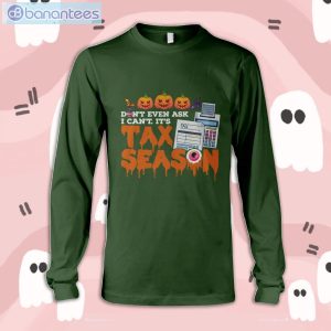 Halloween Accountant Tax Season Long Sleeve T-Shirt Product Photo 5