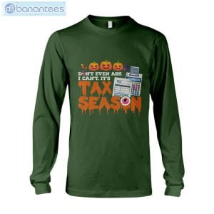 Halloween Accountant Tax Season Long Sleeve T-Shirt Product Photo 5