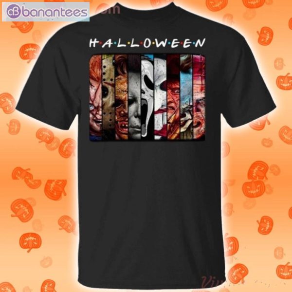 Halloween Horror Charaters Friends Halloween T-Shirt Product Photo 1