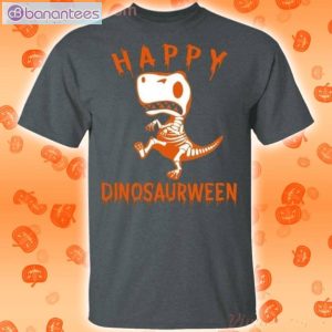 Happy Dinosaurween Dinosaur Halloween Funny T-Shirt Product Photo 2