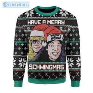 Have A Merry Schwingmas Ugly Christmas Sweater Product Photo 1