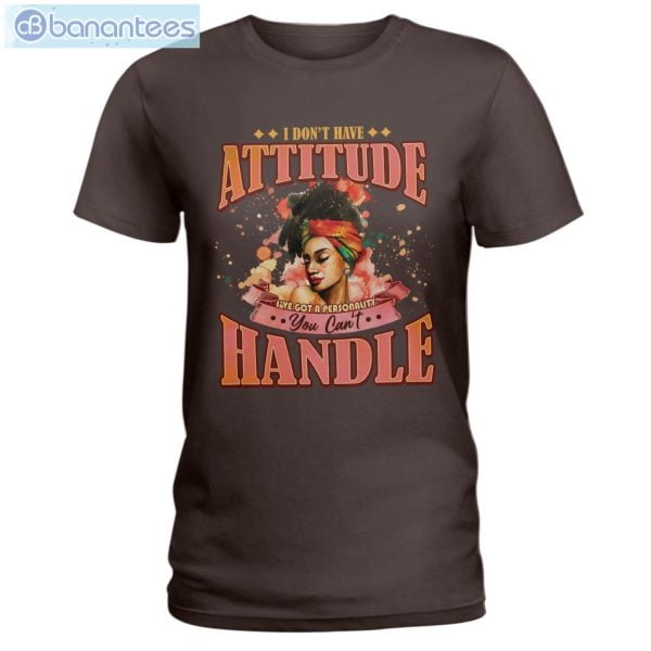 I Don't Have Attitude Black Girls T-Shirt Long Sleeve Tee Product Photo 5