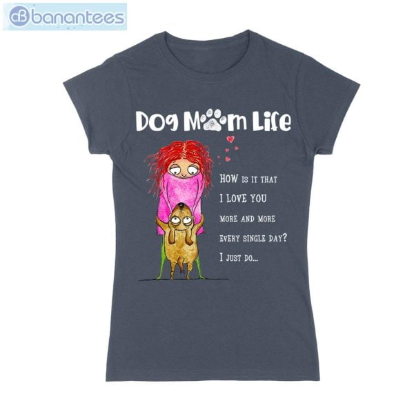 I Love You Dog Mom Cute T-Shirt Long Sleeve Tee Product Photo 2