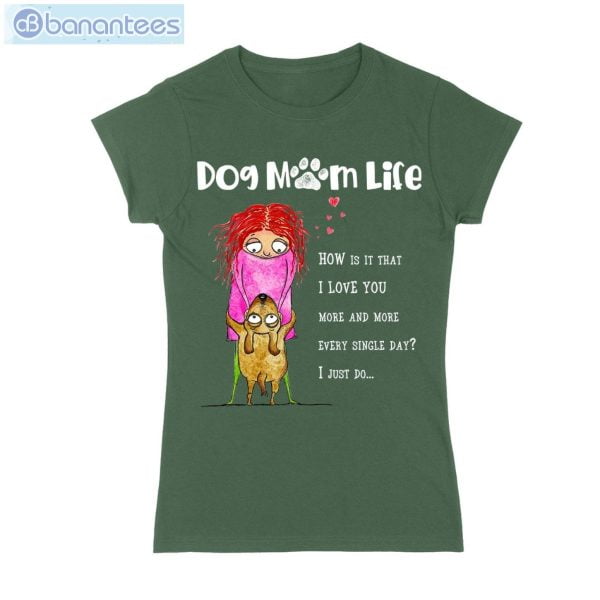 I Love You Dog Mom Cute T-Shirt Long Sleeve Tee Product Photo 4
