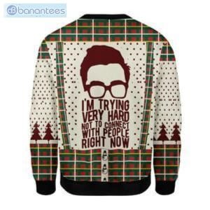 I'm Trying Not To Connect With People Ugly Christmas Sweater Product Photo 1