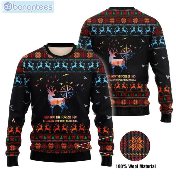 Into The Forest Christmas Ugly Sweater Product Photo 1