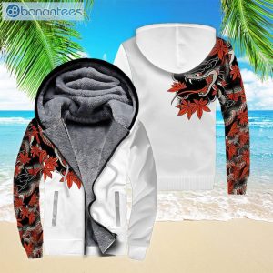 Japan Culture All Over Print Fleece Zip Hoodieproduct photo 1