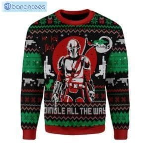 Jingle All The Way Ugly Christmas Sweater Product Photo 2