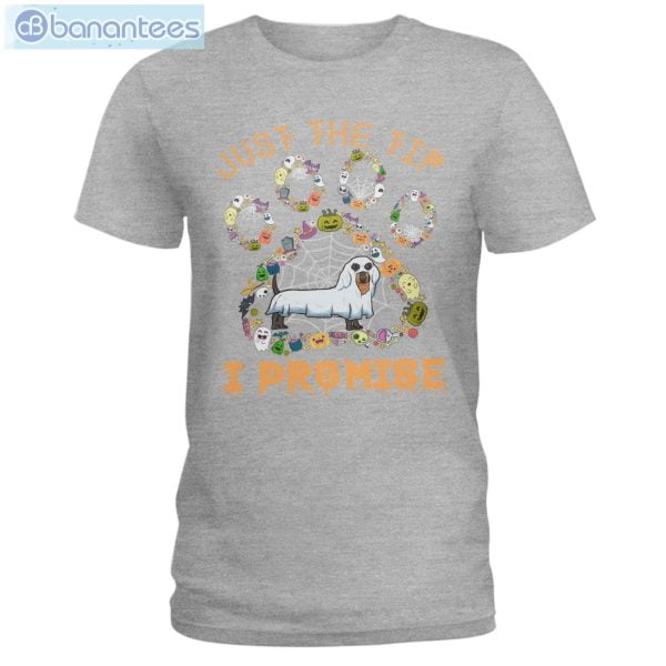 Just The Tip Dachshund Dog Paw T-Shirt Long Sleeve Tee Product Photo 2
