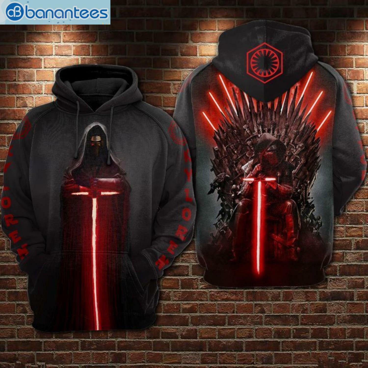 Kylo Ren Throne Star Wars All Over Print 3D Hoodie Kylo Ren Throne Star Wars All Over Print 3D Hoodie Product Photo 1