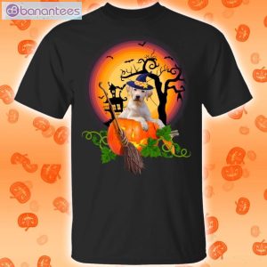 Labrador Retriever In The Pumpkin Halloween T-Shirt Product Photo 1