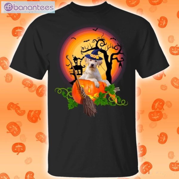 Labrador Retriever In The Pumpkin Halloween T-Shirt Product Photo 1