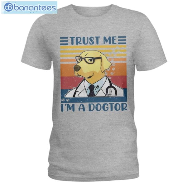 Labrador Retriever Trust Me I'm A Dogtor T-Shirt Long Sleeve Tee Product Photo 2
