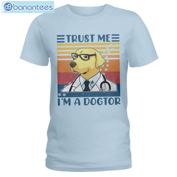 Labrador Retriever Trust Me I'm A Dogtor T-Shirt Long Sleeve Tee Product Photo 4