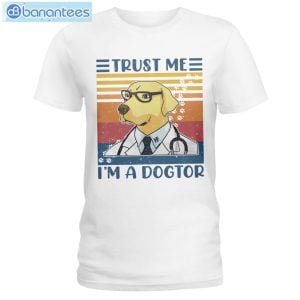 Labrador Retriever Trust Me I'm A Dogtor T-Shirt Long Sleeve Tee Product Photo 1