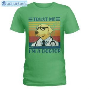 Labrador Retriever Trust Me I'm A Dogtor T-Shirt Long Sleeve Tee Product Photo 5
