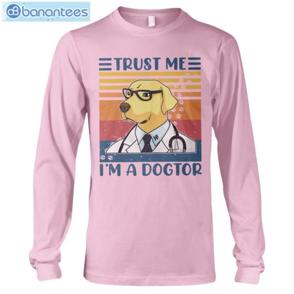 Labrador Retriever Trust Me I'm A Dogtor T-Shirt Long Sleeve Tee Product Photo 7