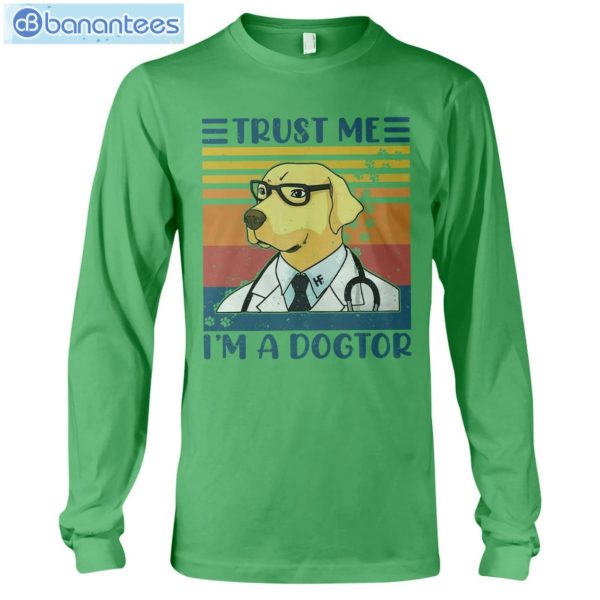 Labrador Retriever Trust Me I'm A Dogtor T-Shirt Long Sleeve Tee Product Photo 8