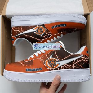 Light Chicago Bears Lover Best Gift Air Force Shoes For Fans Product Photo 1