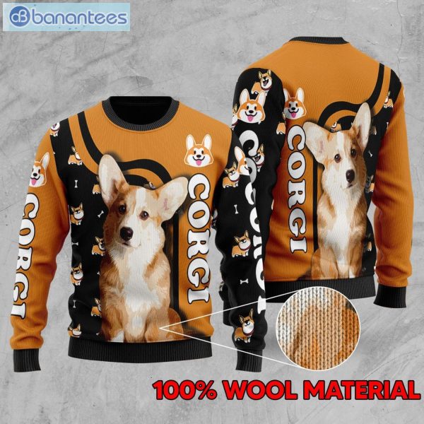 Lovely Corgi Christmas Ugly Sweater Product Photo 1