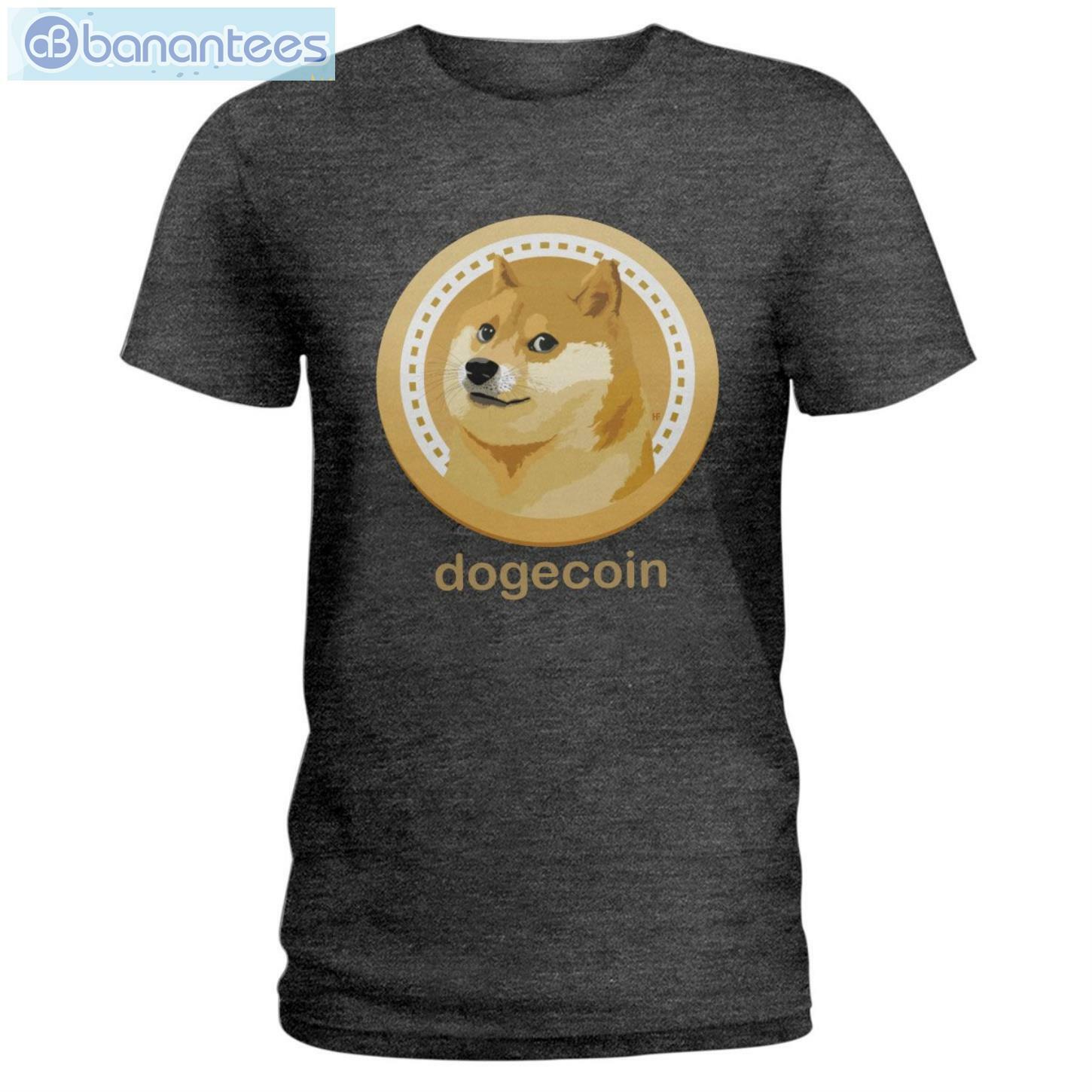 Mega Dogecoin Funny T-Shirt Long Sleeve Tee Mega Dogecoin Funny T-Shirt Long Sleeve Tee Product Photo 3