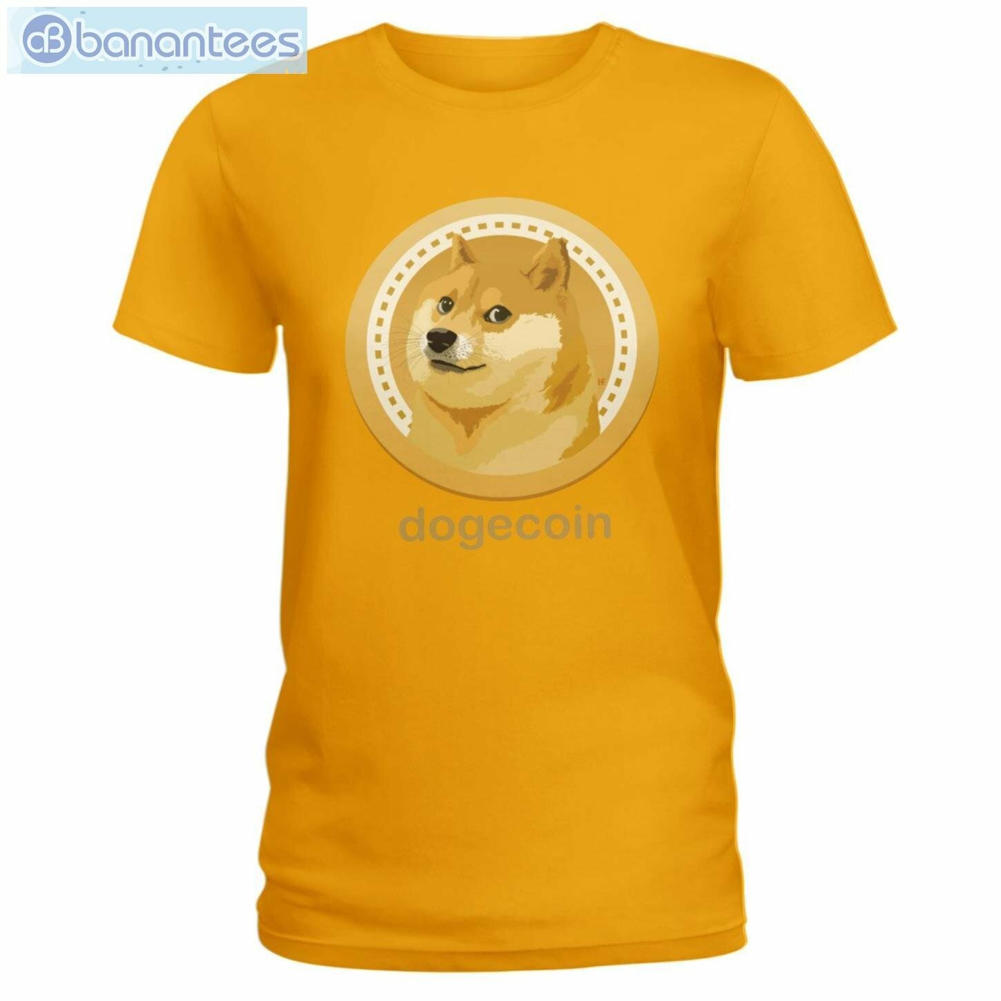 Mega Dogecoin Funny T-Shirt Long Sleeve Tee Mega Dogecoin Funny T-Shirt Long Sleeve Tee Product Photo 4