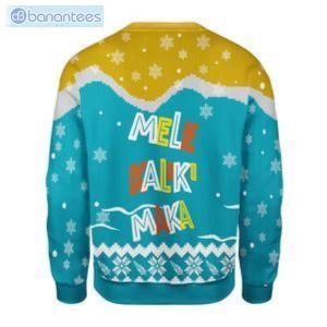 Mele Kalikimaka Surfing Santa Ugly Christmas Sweater Product Photo 2