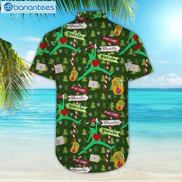 Merry Christmas Hot Christmas Grinch Vintage Hawaiian Shirtproduct photo 3