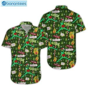 Merry Christmas Hot Christmas Grinch Vintage Hawaiian Shirtproduct photo 1