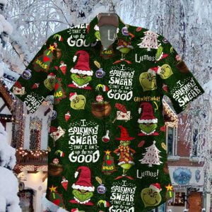 Merry Christmas Hot Good Grinch Vintage Hawaiian Shirtproduct photo 1