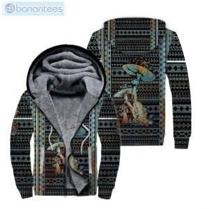 Mushroom Lover Pattern All Over Print Fleece Zip Hoodieproduct photo 1