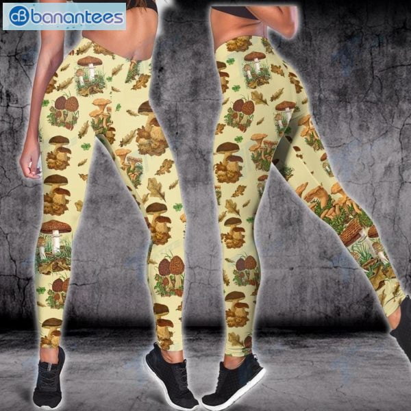Mushroom Psychedelic Pattern 3D All Over Printed Hoodie Leggings Product Photo 3