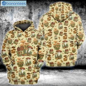 Mushroom Psychedelic Pattern 3D All Over Printed Hoodie Leggings Product Photo 1