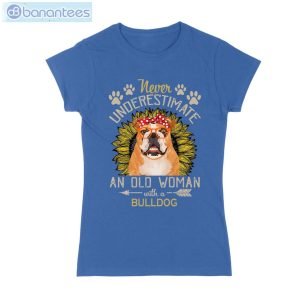 never underestimate an old woman with a bulldog t shirt long sleeve tee 3 300x300 image Never Underestimate An Old Woman With A Bulldog T-Shirt Long Sleeve Tee Product Photo 4