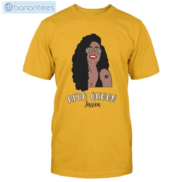 Personalized Afro Queen Custom Shirt Classic T-Shirt Product Photo 2