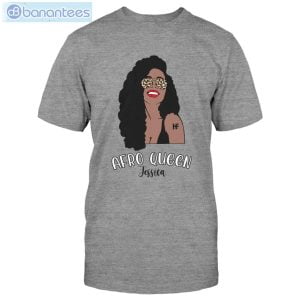 Personalized Afro Queen Custom Shirt Classic T-Shirt Product Photo 5