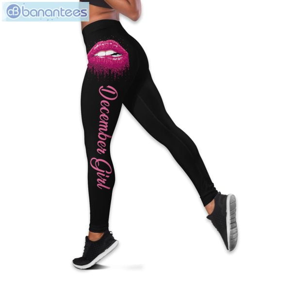 Personalized December Girl Loved By Plenty Heart 3D Hoodie And Leggings Set Product Photo 3