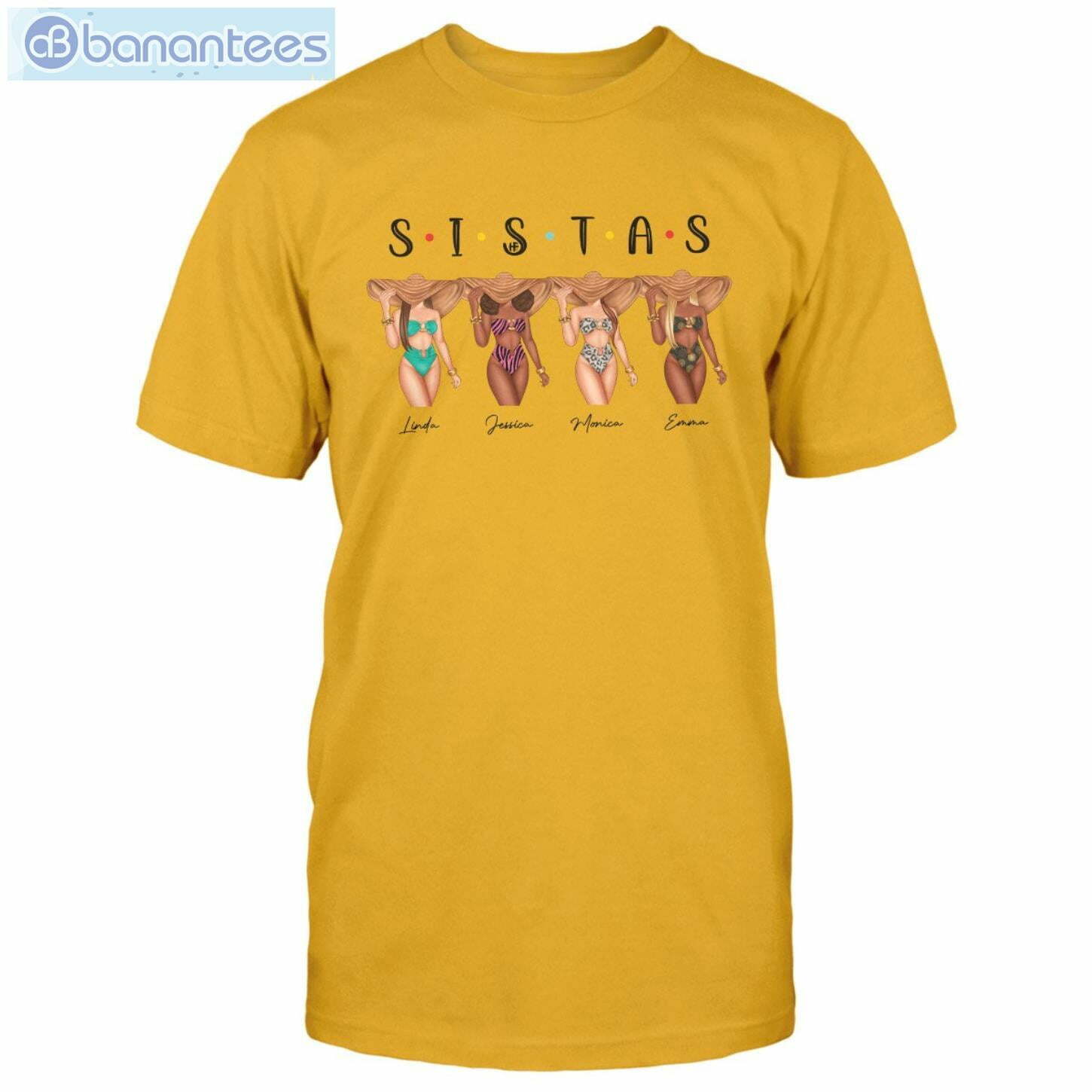 Personalized Sistas Curvy Afro Women Custom Shirt Classic T-Shirt Personalized Sistas Curvy Afro Women Custom Shirt Classic T-Shirt Product Photo 2