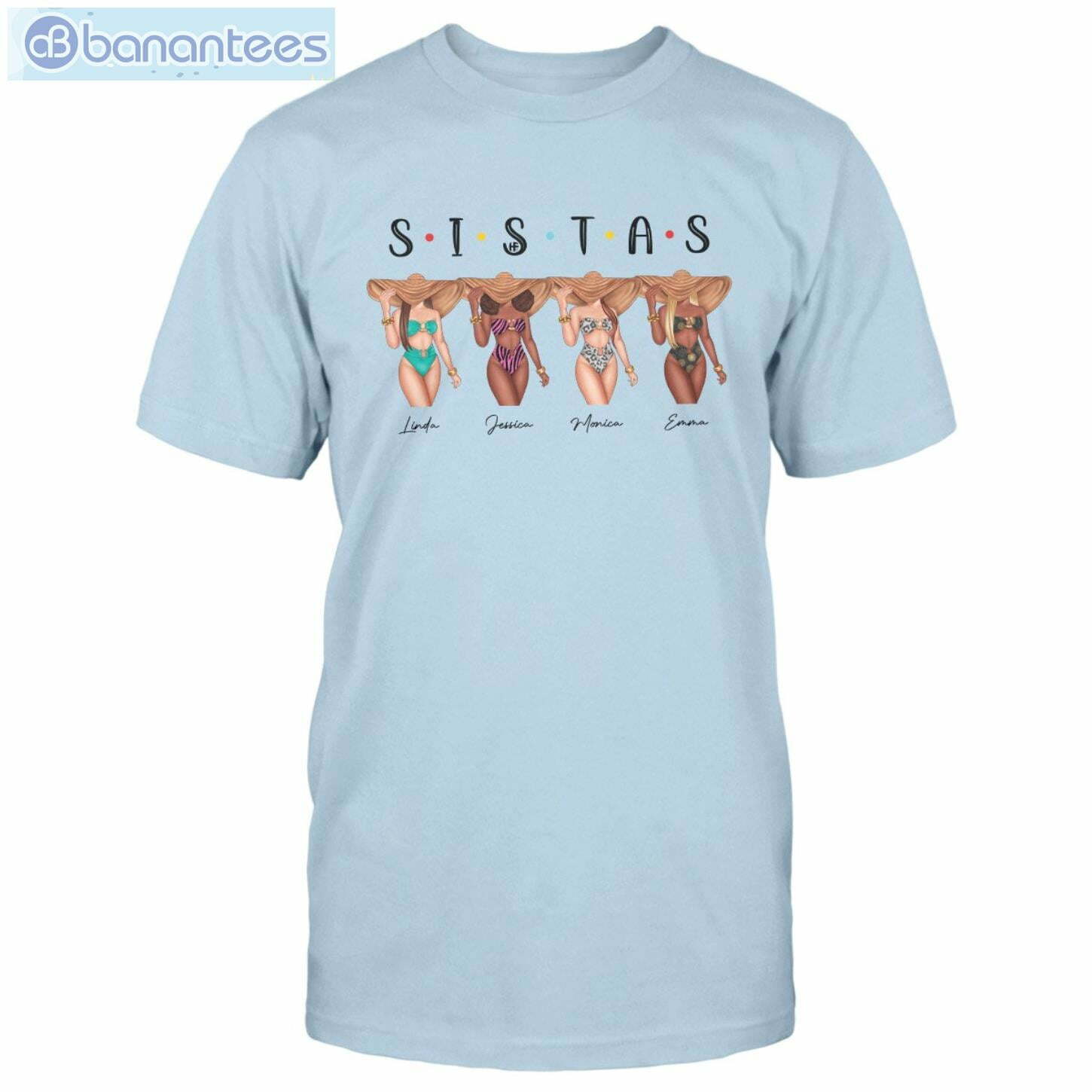 Personalized Sistas Curvy Afro Women Custom Shirt Classic T-Shirt Personalized Sistas Curvy Afro Women Custom Shirt Classic T-Shirt Product Photo 3
