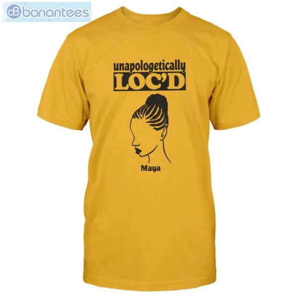 Personalized Unapologetically Loc'd Black Girl Magic Custom Shirt Classic T-Shirt Product Photo 2