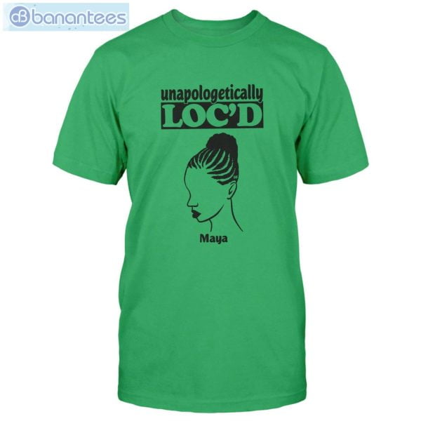 Personalized Unapologetically Loc'd Black Girl Magic Custom Shirt Classic T-Shirt Product Photo 3