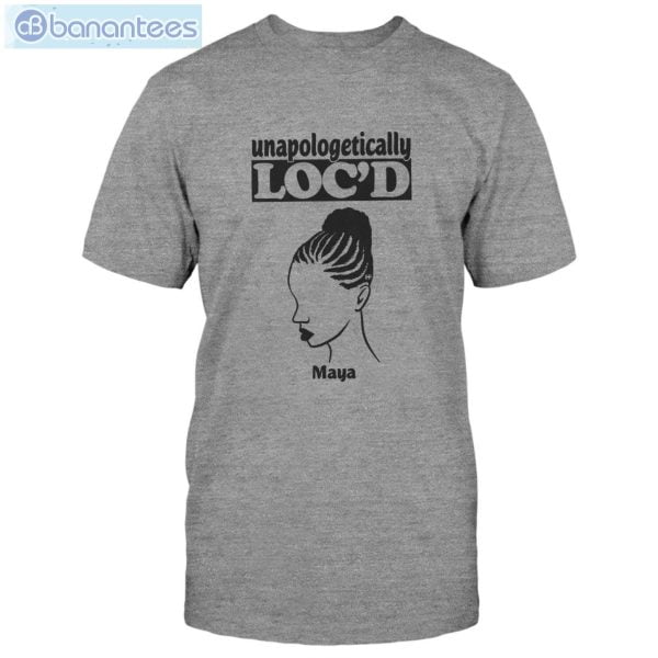 Personalized Unapologetically Loc'd Black Girl Magic Custom Shirt Classic T-Shirt Product Photo 5